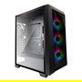 Xilence XG131 X712.RGB Midi Tower PC Negro ATX micro ATX Mini-ATX ABS Plástico Acero Vidrio templado Juego