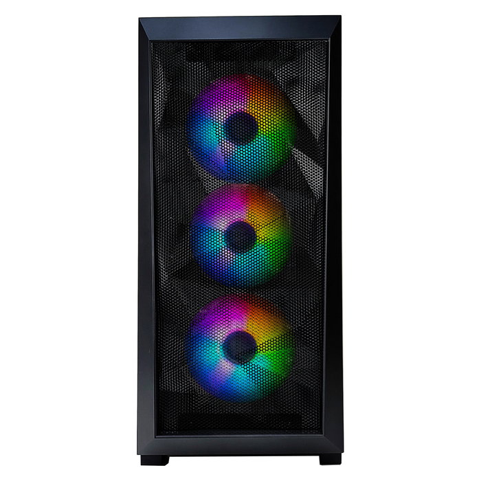 Xilence XG131 X712.RGB Midi Tower PC Negro ATX micro ATX Mini-ATX ABS Plástico Acero Vidrio templado Juego