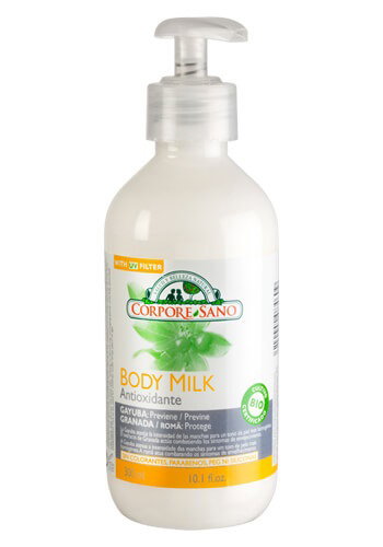 CORPORE SANO Body Milk Antioxidante con Gayuba y Granada 300ml CORPORE SANO Body Milk Antioxidante con Gayuba y Granada 300ml