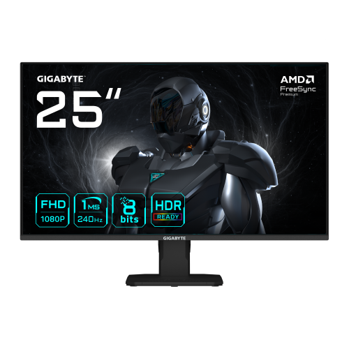 Gigabyte GS25F2A Monitor Gaming 24.5 pulg. FHD 240Hz 1ms IPS