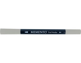 Tsukineko Rotulador de Ilustración MEMENTO Dual Tip Franela Gris