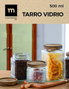 La Mediterranea Tarro de Vidrio Cuadrado con Tapa de Madera Lignes 0.75L (Pack de 24) SKU: B14JFA3SGC