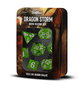 Dragon Storm Sharp Edge Silicone Pack de Dados Green Dragon Scales (7)