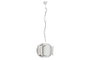 DKD Home Decor Lámpara de Techo Metal Rugoso Beige 42x42x36 cm
