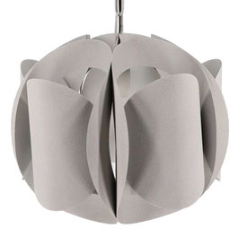 DKD Home Decor Lámpara de Techo Metal Rugoso Beige 42x42x36 cm