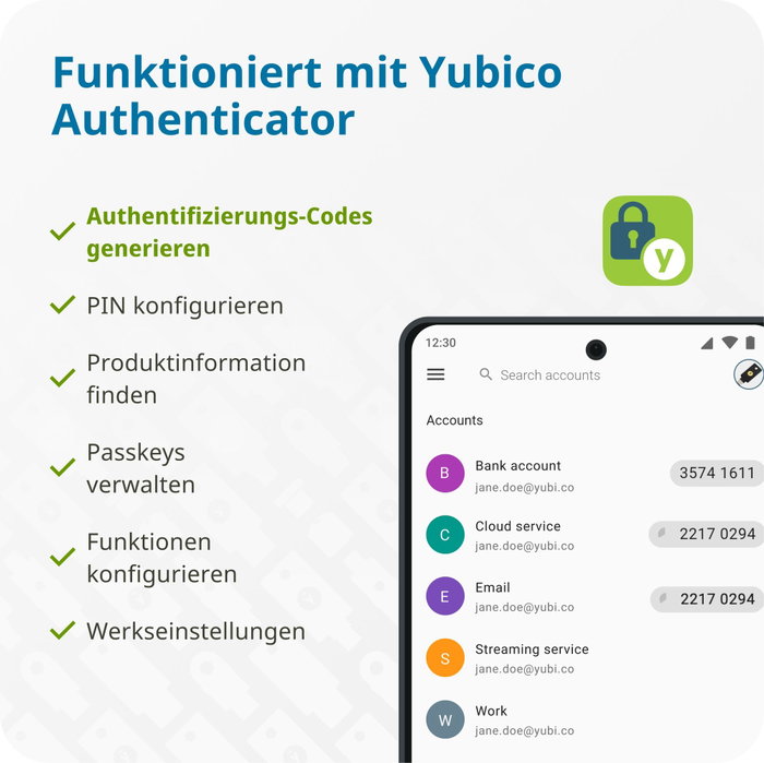 Yubico YubiKey 5C NFC USB-C