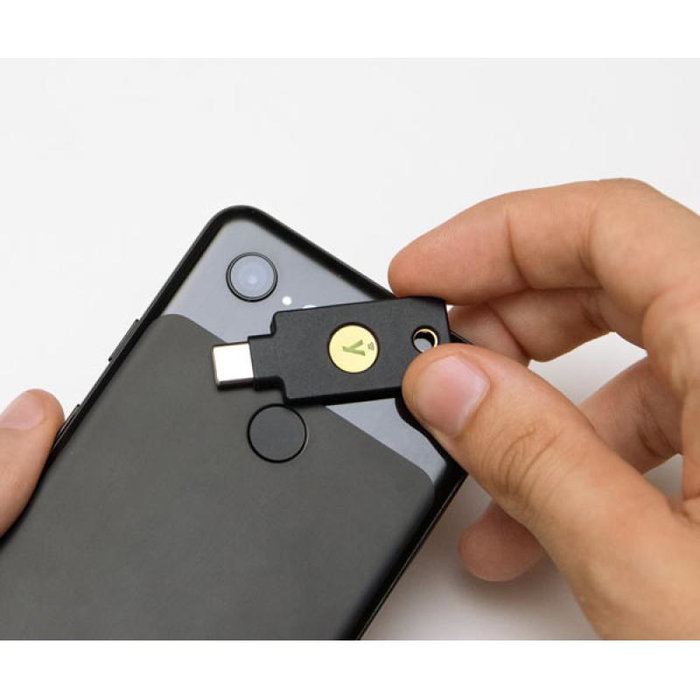 Yubico YubiKey 5C NFC USB-C Negro Yubico YubiKey 5C NFC USB-C Negro
