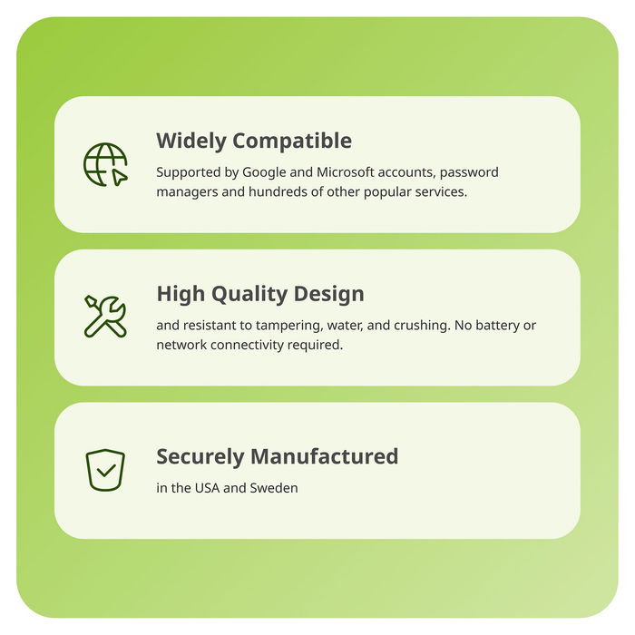 Yubico YubiKey 5C NFC USB-C Seguridad Llave NFC Negro