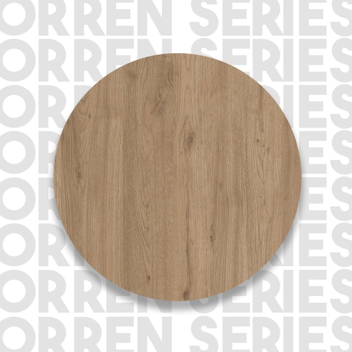 Hanah Home Mesa de Cocina OR1-S Roble Melamina 160x90x60 cm