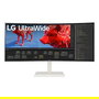 LG 38BR85QC-W Monitor 38" UltraWide Quad HD+ 3840x1600 Nano IPS 1ms 144Hz con USB-C y KVM Blanco
