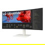 LG 38BR85QC-W Monitor 38" UltraWide Quad HD+ 3840x1600 Nano IPS 1ms 144Hz con USB-C y KVM Blanco