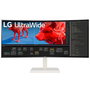 LG 38BR85QC-W Monitor Ultrawide QHD+ de 38 Pulgadas, Curvo, 1ms, Blanco