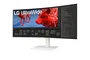 LG 38BR85QC-W Monitor Curvo UltraWide 38 Pulgadas Blanco