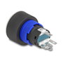 DeLOCK 22048 Interruptor Pulsador 22mm Plástico LED Verde para Montaje en Panel IP60