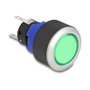 DeLOCK 22048 Interruptor Pulsador 22mm Plástico LED Verde para Montaje en Panel IP60