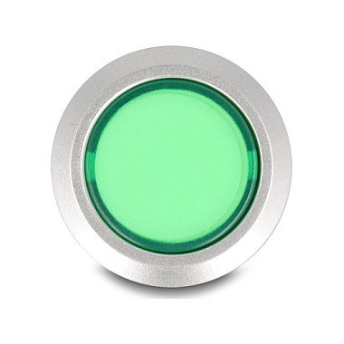 DeLOCK 22048 Interruptor Pulsador 22mm Plástico LED Verde para Montaje en Panel IP60