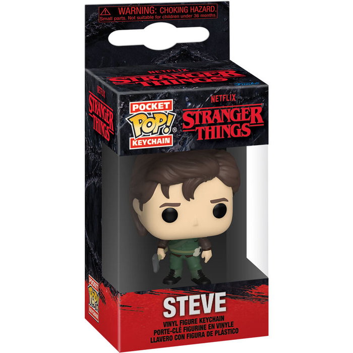 FUNKO Llavero Pocket POP Stranger Things Hunter Steve