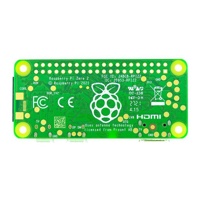 Raspberry Pi Broadcom BCM2710A1 Placa Base SoC Quad-Core 64-bit 1GHz, 512MB LPDDR2