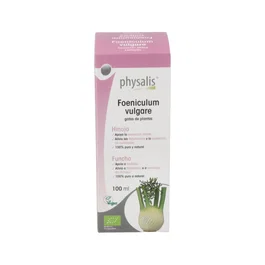 PHYSALIS Extracto de Hinojo (Foeniculum Vulgare) Bio - 100 ml - Complemento Alimenticio para Digestión y Apetito