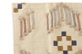 DKD Home Decor Funda Cojín Beige Poliéster Algodón 40 x 60 cm Cierre Cremallera Oculta