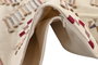 DKD Home Decor Funda Cojín Beige Poliéster Algodón 40 x 60 cm Cierre Cremallera Oculta