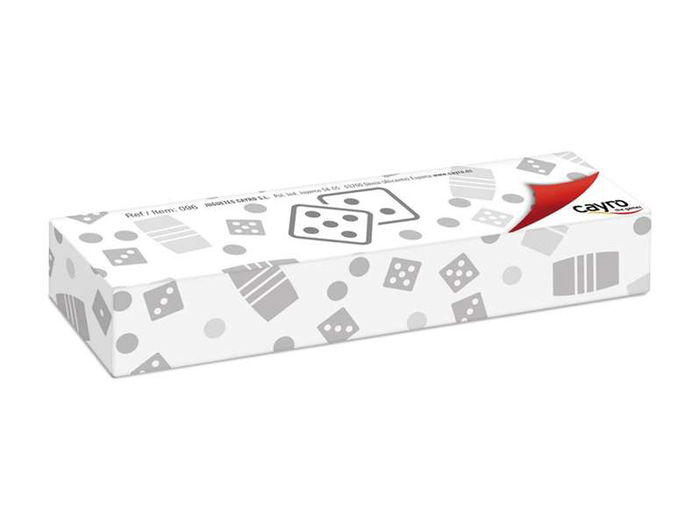 Cayro Tablero de Juego Parchís y La Oca 4 y 6 de Madera con Accesorios, 40x40 cm