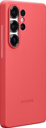 Samsung Samsung Silicone Case para Galaxy S25 Ultra - Rojo Samsung Samsung Silicone Case para Galaxy S25 Ultra - Rojo