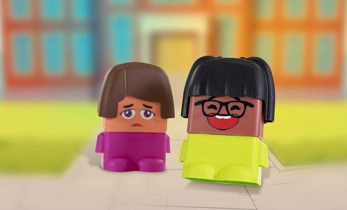 Miniland Juego Emotiblocks 32350 - Figuras para Aprender Emociones con 6 Personajes Intercambiables y Actividades Miniland Juego Emotiblocks 32350 - Figuras para Aprender Emociones con 6 Personajes Intercambiables y Actividades