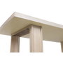 DKD Home Decor Mesa de Comedor Olmo y Mármol Travertino 220x100x76