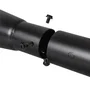 Columna Farola Desmontable Negro Aluminio 3 Metros