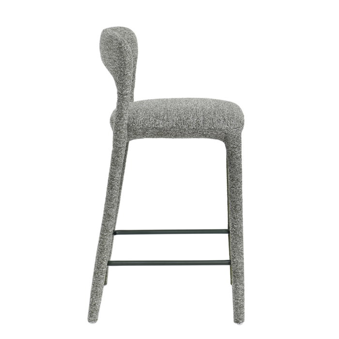 DKD Home Decor Taburete Verde 48.5 x 92.5 x 45 cm Metal Poliester