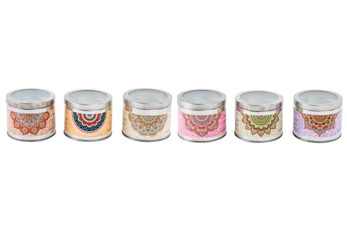 DKD Home Decor Velas Perfumadas Mandala Color Multicolor DKD Home Decor Velas Perfumadas Mandala Color Multicolor