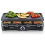 Severin RG 9670 Raclette Grill para 8 personas, Negra