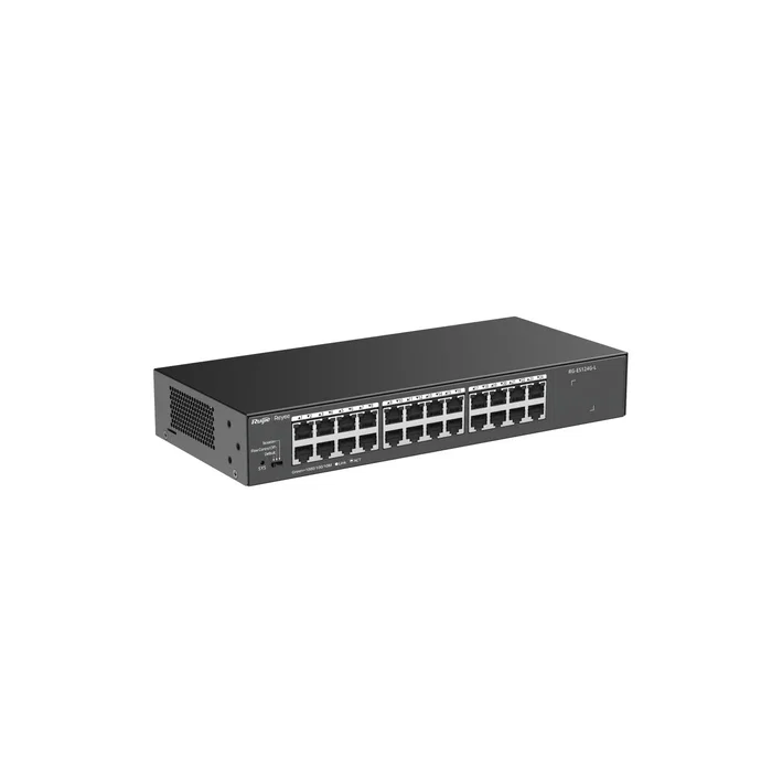 Ruijie Networks RG-ES124G-L Switch No administrado L2 Gigabit Ethernet 24 Puertos Negro