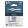 Ansmann Pilas Recargables NiMH 1000 Micro AAA 950 mAh (Pack de 4)