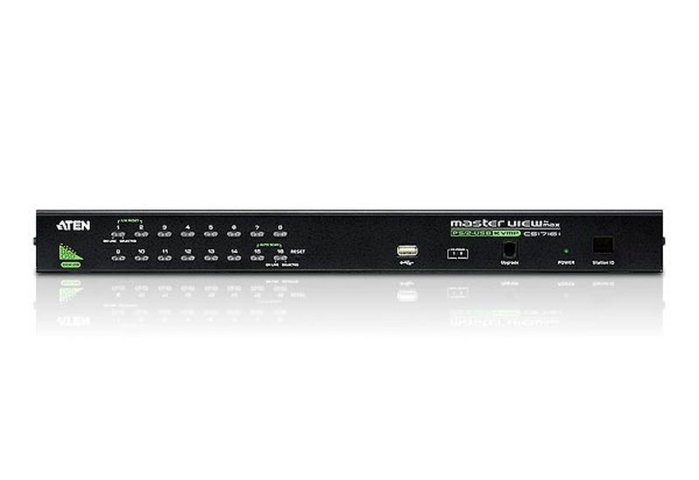 ATEN CS1716A-AT-G Switch KVM de 16 puertos USB, PS/2 y VGA