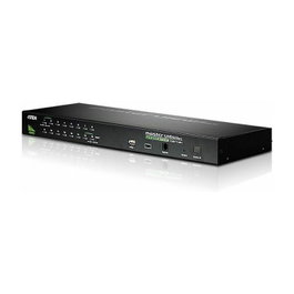 ATEN Switch KVM CS1716A-AT-G de 16 puertos con VGA, USB y PS/2