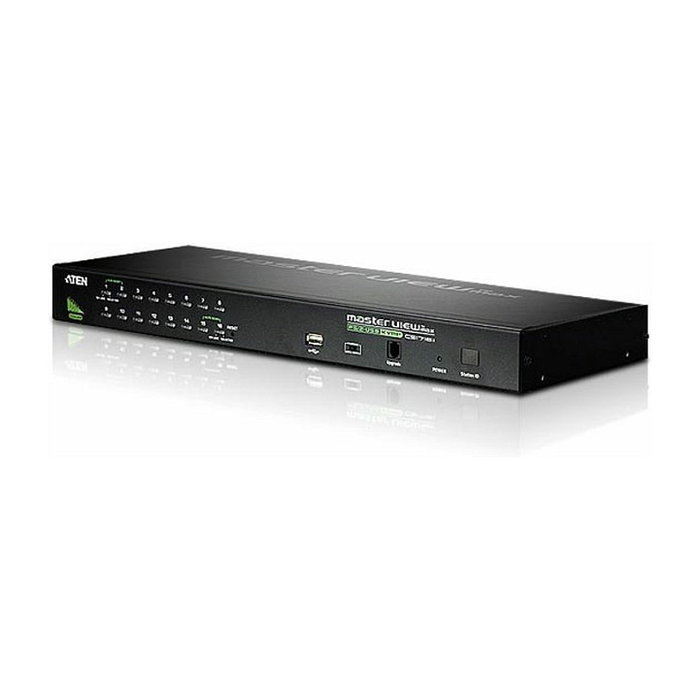 ATEN Switch KVM CS1716A-AT-G de 16 puertos con VGA, USB y PS/2 ATEN Switch KVM CS1716A-AT-G de 16 puertos con VGA, USB y PS/2