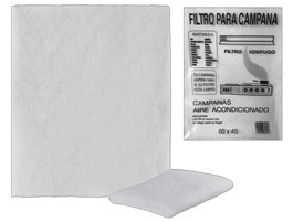Filtro para manta de campana extractora universal 60x45 cm