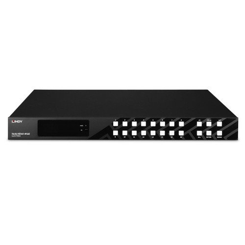LINDY Matriz HDMI 4K60 16x16 Modelo 38359 LINDY Matriz HDMI 4K60 16x16 Modelo 38359