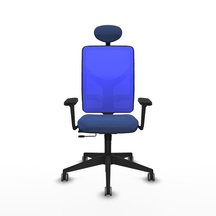 PIQUERAS Y CRESPO Silla de oficina Motilla con mecanismo Sincro/Traslack Azul PIQUERAS Y CRESPO Silla de oficina Motilla con mecanismo Sincro/Traslack Azul