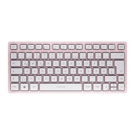 Cherry JK-7100DE-19 KW 7100 Mini Teclado Bluetooth Inalambrico Aleman QWERTZ Rosa