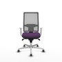 PIQUERAS Y CRESPO Silla de oficina Horna con Mecanismo Sincro, Morado y Gris