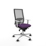 PIQUERAS Y CRESPO Silla de oficina Horna con Mecanismo Sincro, Morado y Gris