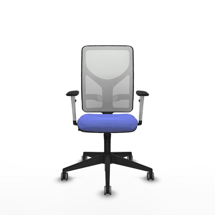PIQUERAS Y CRESPO Silla de oficina Motilla con mecanismo Sincro, Azul claro y Blanco PIQUERAS Y CRESPO Silla de oficina Motilla con mecanismo Sincro, Azul claro y Blanco