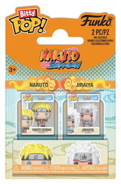 Naruto Pack de 2 Bitty POP! Vinyl Figuras Naruto & Jiraiya 2 cm