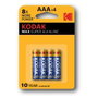 Kodak Max AAA LR3 1.5V 4 unidades