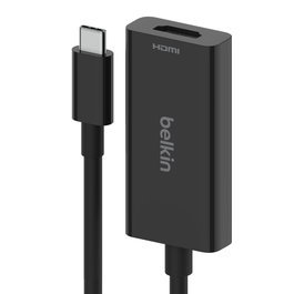 Belkin Cable USB-C a HDMI 2.1 AVC013BTBK 2m Negro - Transmisión de Vídeo 8K, Audio y Carga para Portátiles, Tabletas y Smartphones