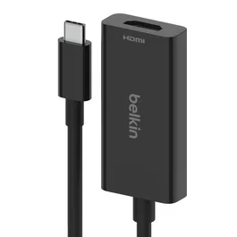 Belkin AVC013BTBK Adaptador de Cable de Video USB Tipo C a HDMI Estándar HDMI Tipo A Negro