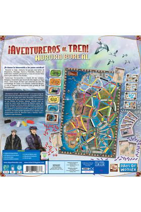 Asmodee ¡Aventureros al Tren! Aurora Boreal